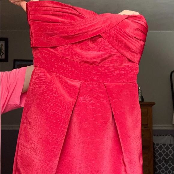 Size 2 Gorgeous strapless red dress from BCBGeneration! - Picture 2 of 2